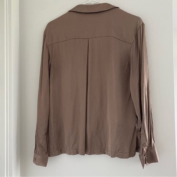 Frank & Oak Satin Blouse - Picture 3 of 5